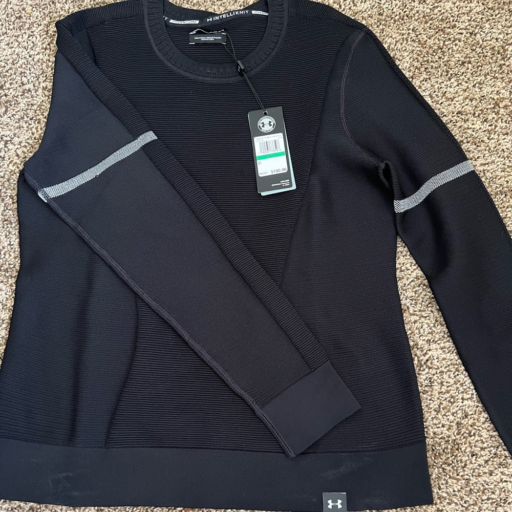 New with tags Under Armour Intelliknit sweater size large